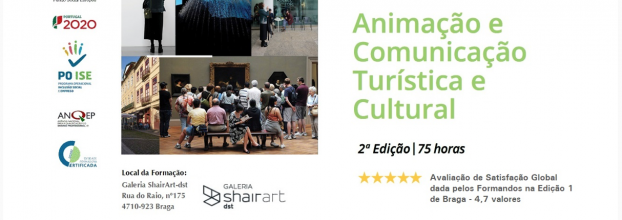 Formação gratuita: Animação e Comunicação Turística e Cultural