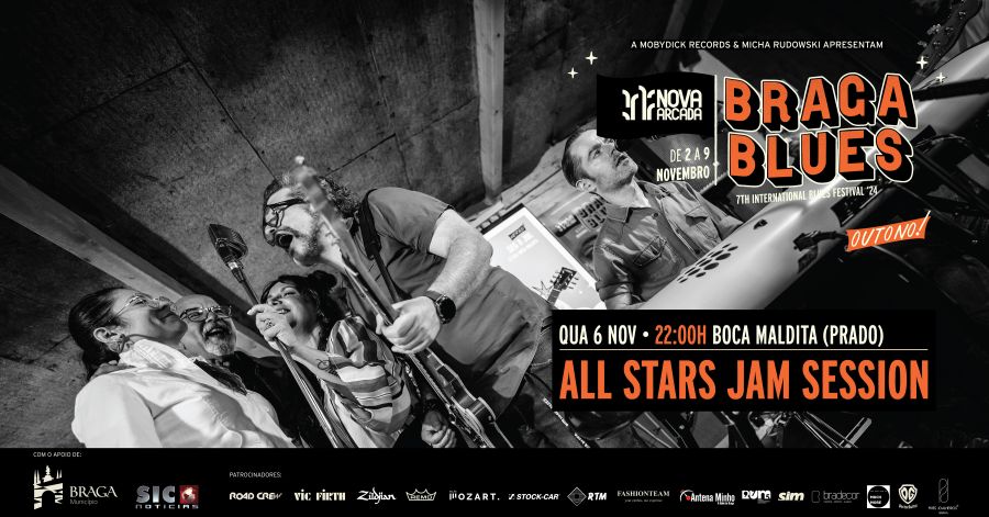 All Stars Jam Session - Festival Nova Arcada Braga Blues