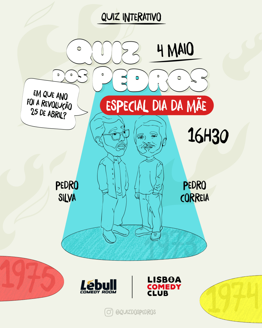 Quiz dos Pedros - Especial dia da Mãe