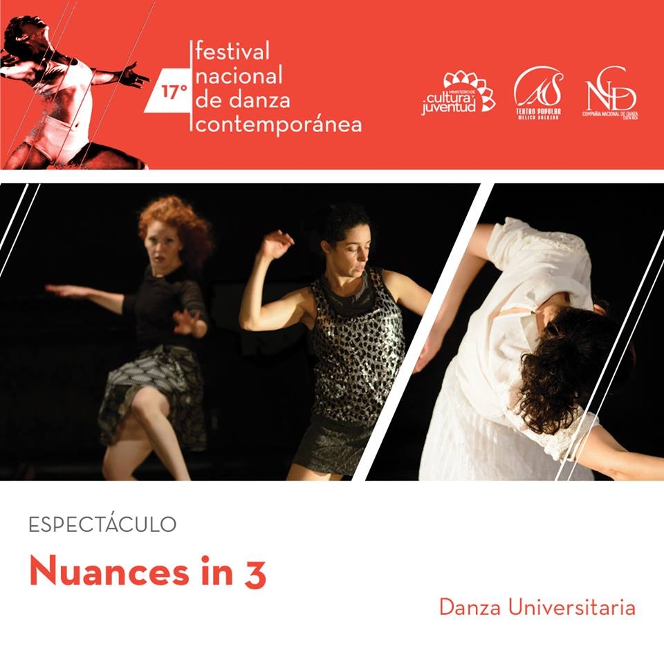 17vo Festival Nacional de Danza Contemporánea. Nuances in 3