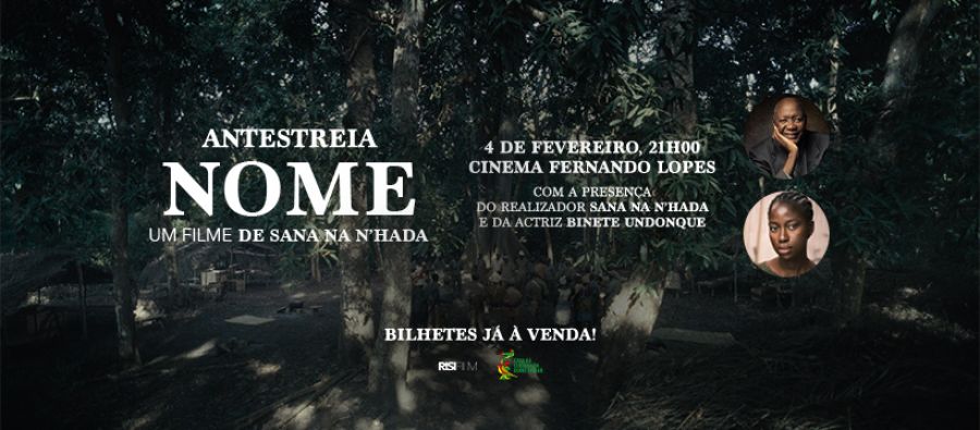 Sessão de antestreia do filme NOME, de SANA NA N'HADA