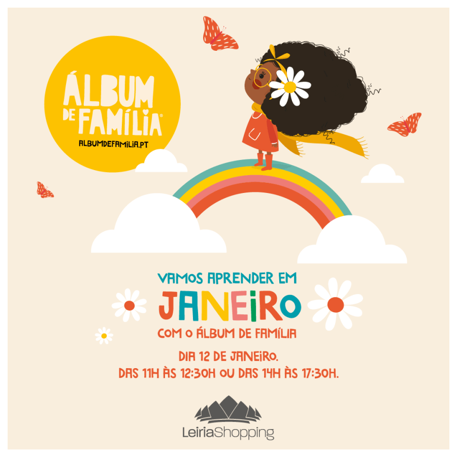 Este domingo o atelier criativo Álbum de Família regressa ao LeiriaShopping