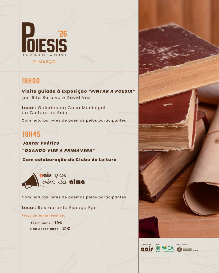 DIA MUNDIAL DA POESIA - POIESIS'26