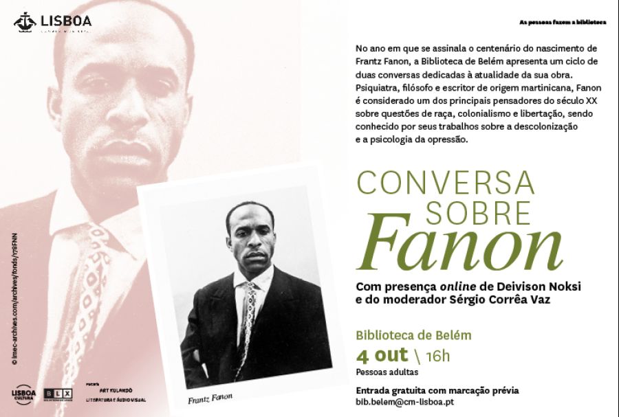 Conversa sobre Frantz Fanon, com Deivison Noksi