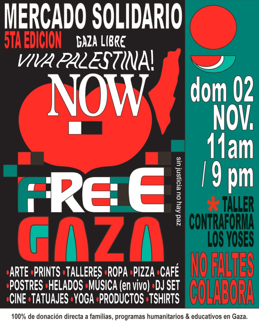 Mercado Solidario + Palestine Cinema Days