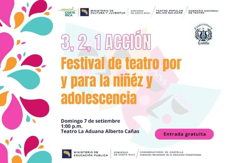 3, 2, 1 ACCIÓN. Festival de Teatro por y para la niñez y la adolescencia 