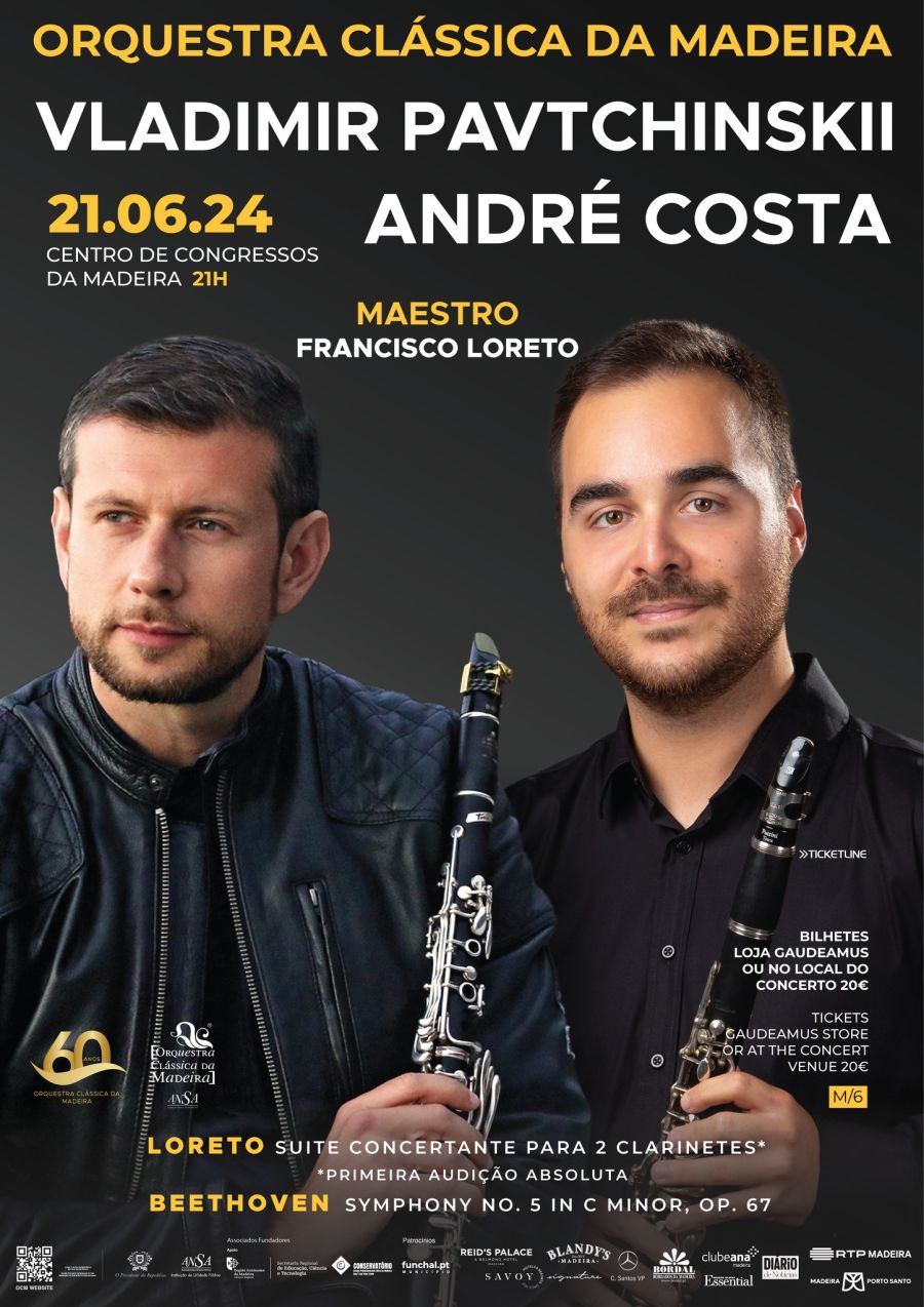 A Orquestra Clássica da Madeira estreia 'Suite Concertante'