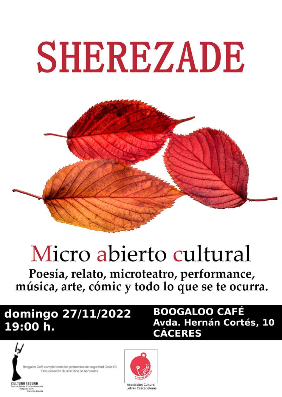 SHEREZADE. Micro abierto cultural