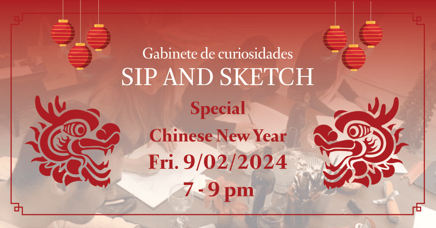 Sip and sketch session, Special Chinese New Year
