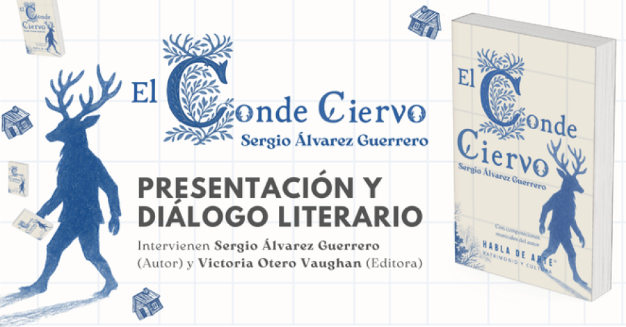 Almendralejo · Presentación y diálogo literario 'El Conde Ciervo'