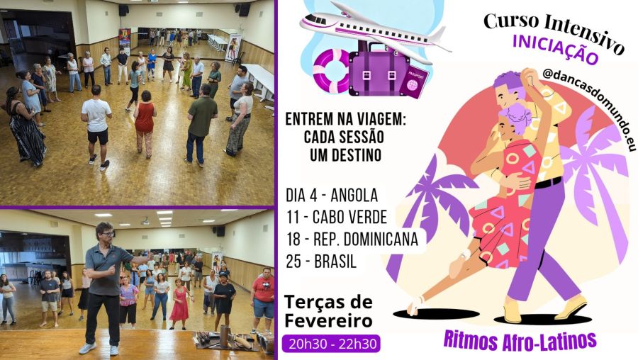 FEVEREIRO | Dança: Iniciação aos Ritmos Afro-Latinos