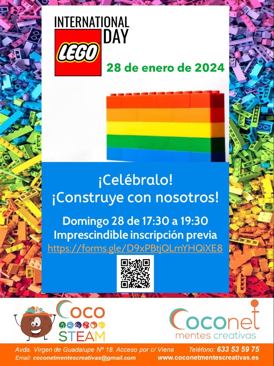 International Lego Day: Construye con nosotros