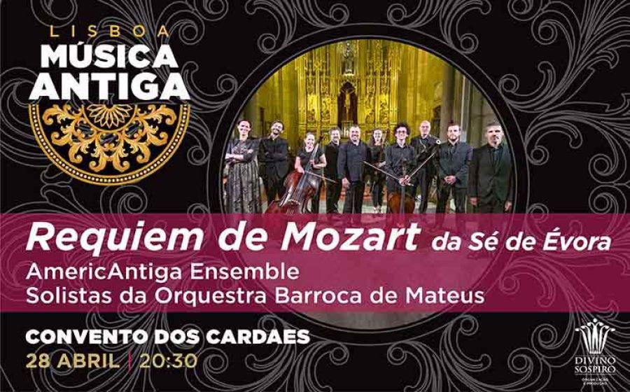AMERICANTIGA E SOLISTAS ORQ.DE MATEUS- Requiem de Mozart da Sé de Évora