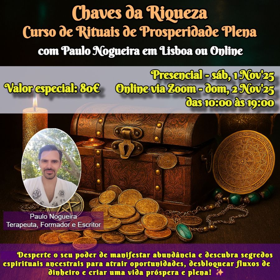 Chaves da Riqueza: Curso de Rituais de Prosperidade Plena