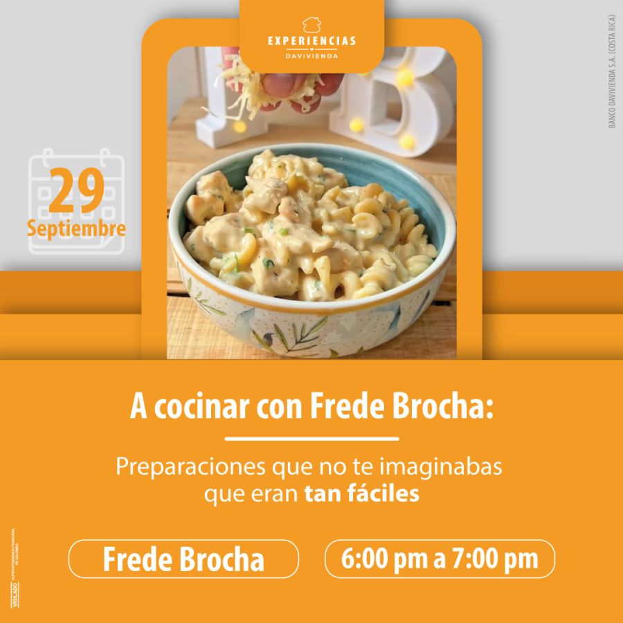 A cocinar con Frede Brocha: Preparaciones que no te imaginabas que eran tan fáciles