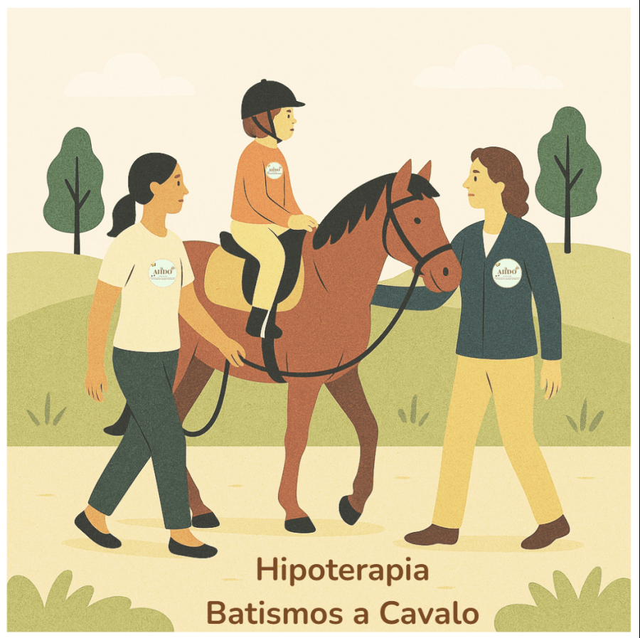Hipoterapia e Batismo a Cavalo