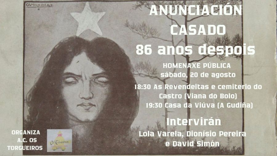 Homenaxe a Anunciación Casado: 86 anos despois