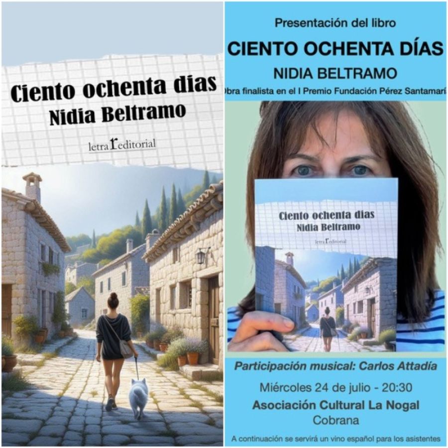 Presentación |  “Ciento ochenta días” de la escritora Nidia Beltramo