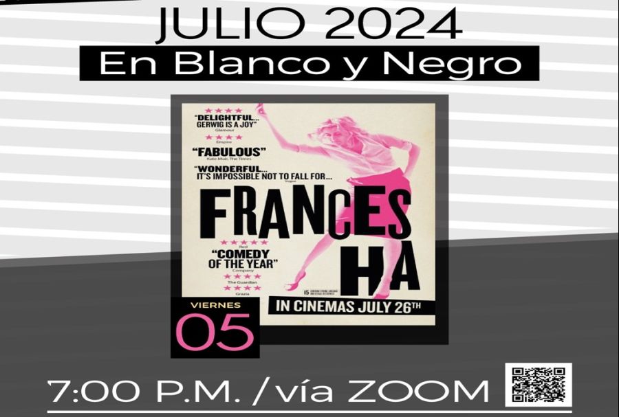 CineUCR julio. Frances Ha (2012)