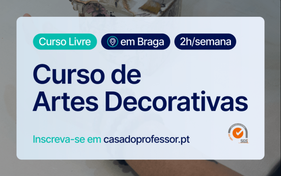 Curso Livre de Artes Decorativas