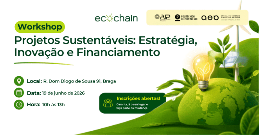 Workshop “Projetos Sustentáveis: Estratégia, Inovação e Fundos”