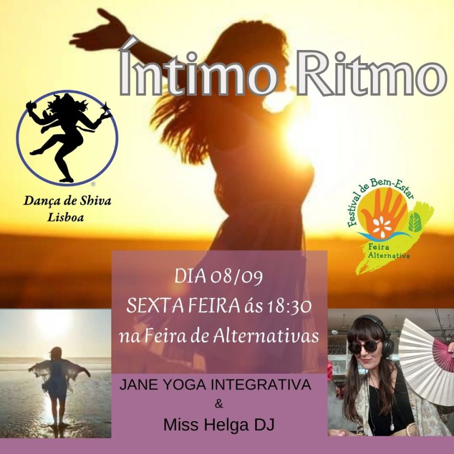 ÍNTIMO RITMO Yoga&Ritmo com Jane e Miss Helga DJ