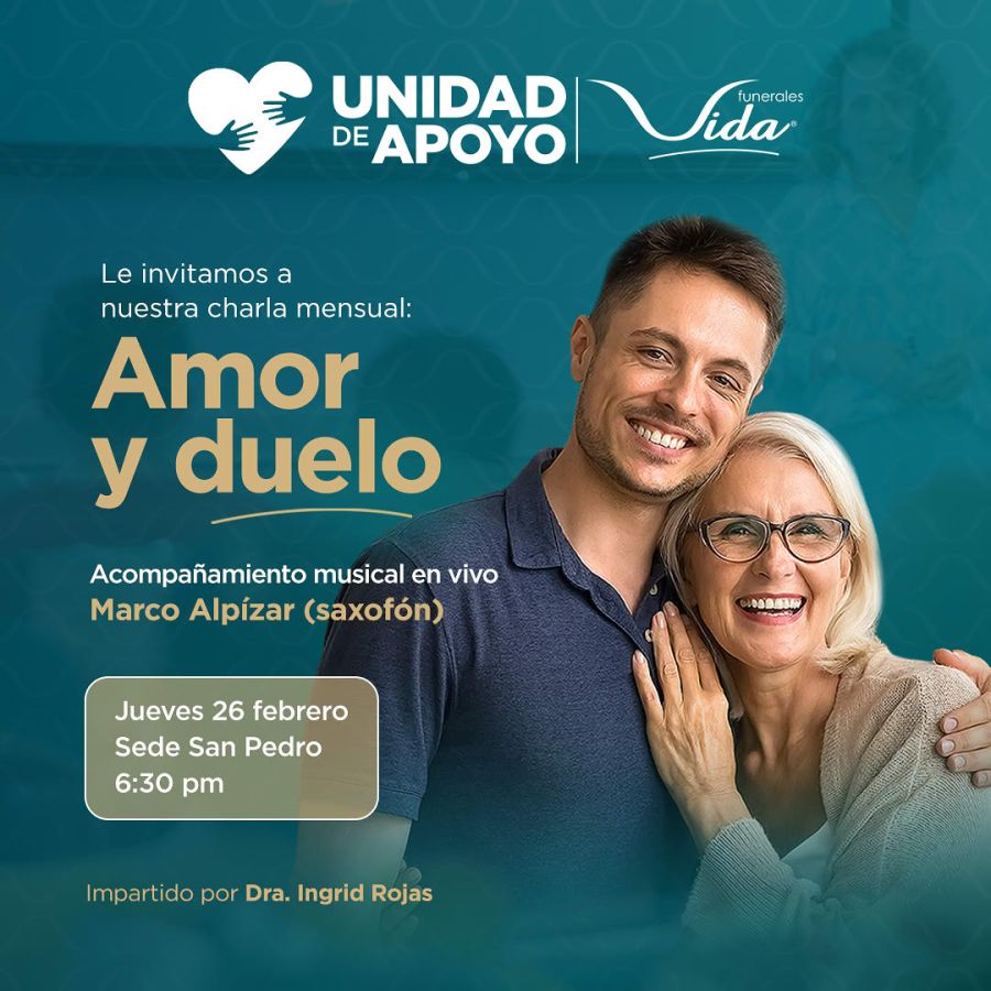 “Amor y duelo”, un espacio para sanar y aprender