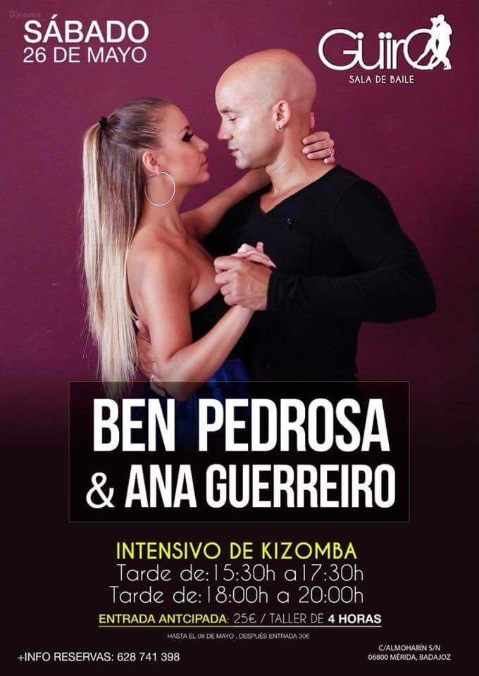 Taller intensivo de Kizomba en Sala Güiro