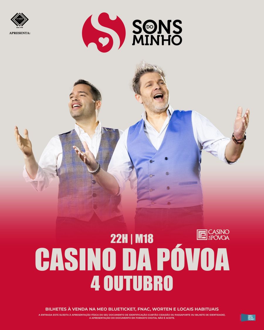 Sons do Minho ao vivo no Casino da Póvoa