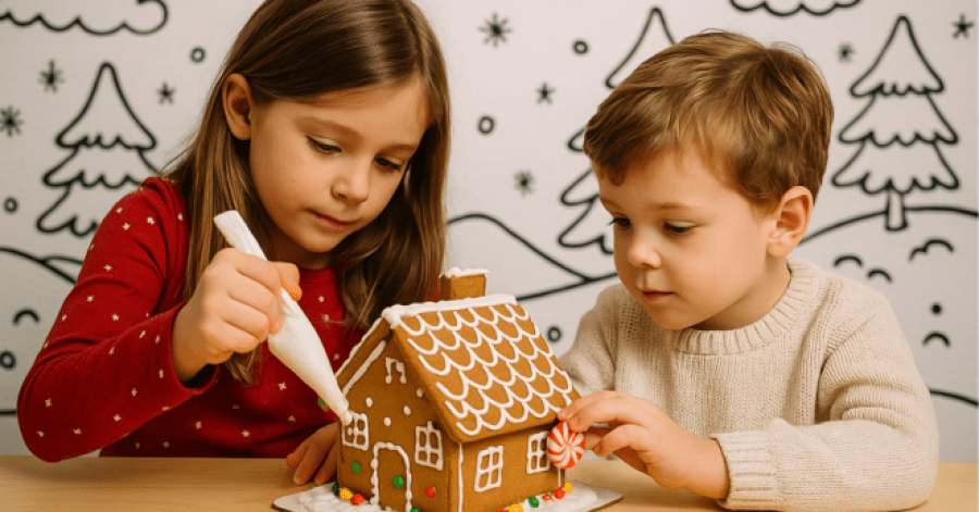 Workshop CASINHA DE GENGIBRE - Constrói e decora