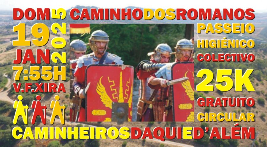 2025.01-19 | Passeio Higiénico 25K | V. F. Xira - M.te Castelinhos - V. F. Xira