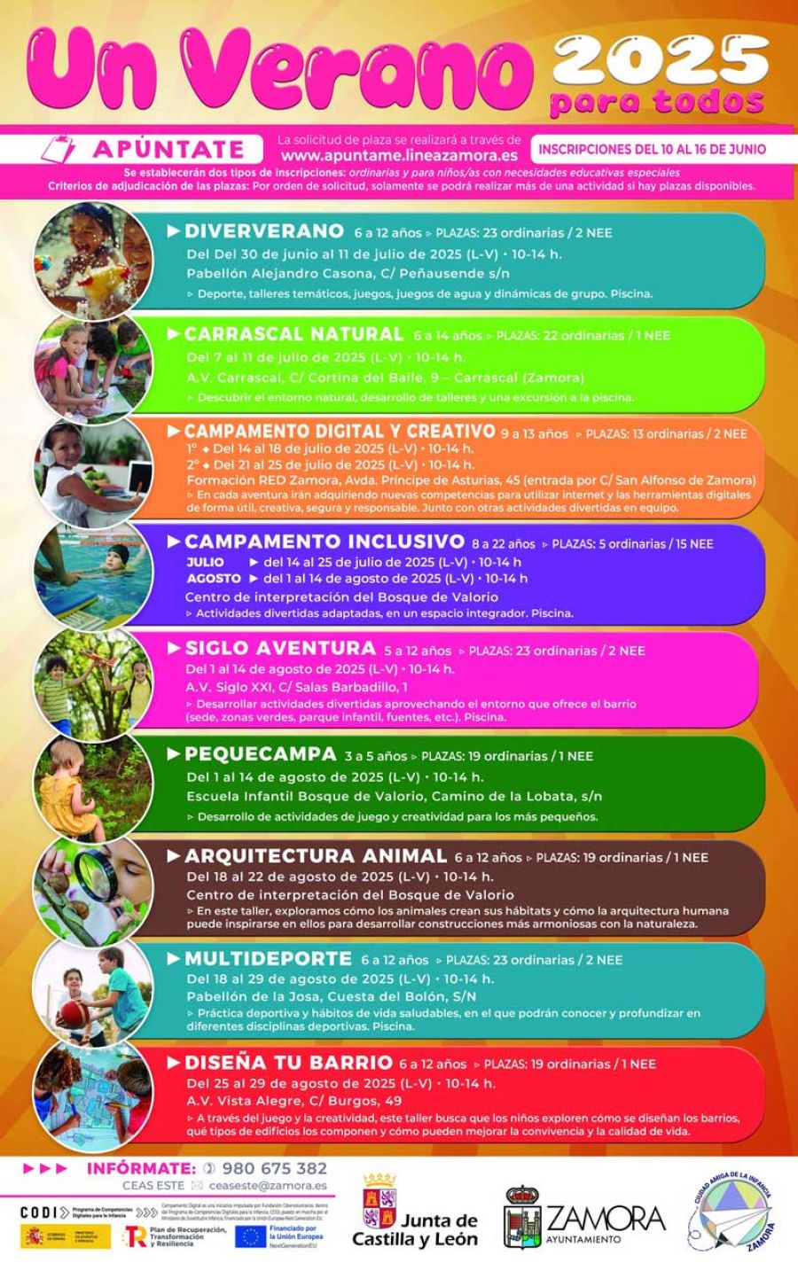 Talleres | UN VERANO PARA TODOS 2025