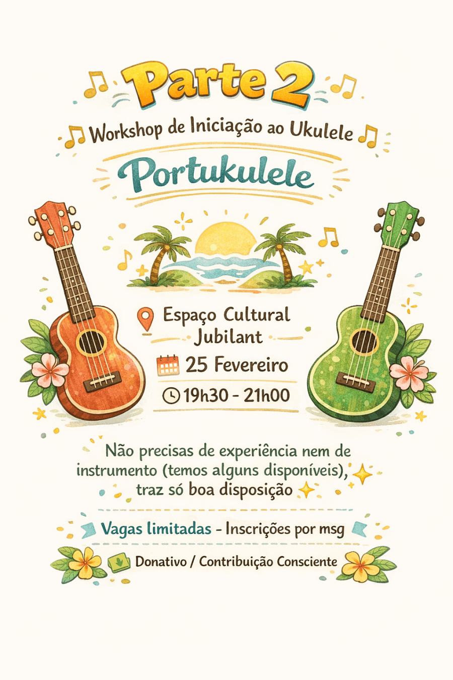 Parte 2 do Workshop de Iniciação ao Ukulele 