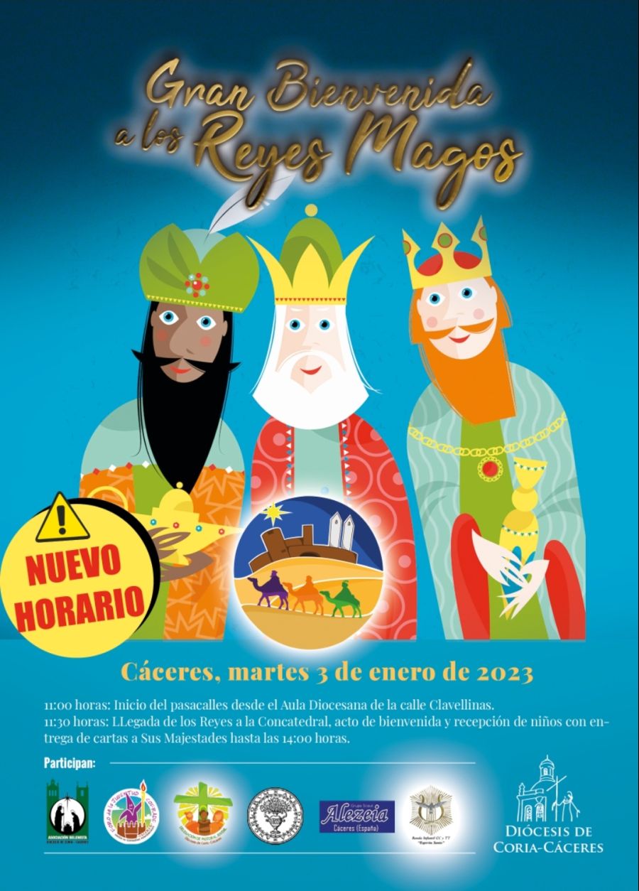 Gran bienvenida a los Reyes Magos 