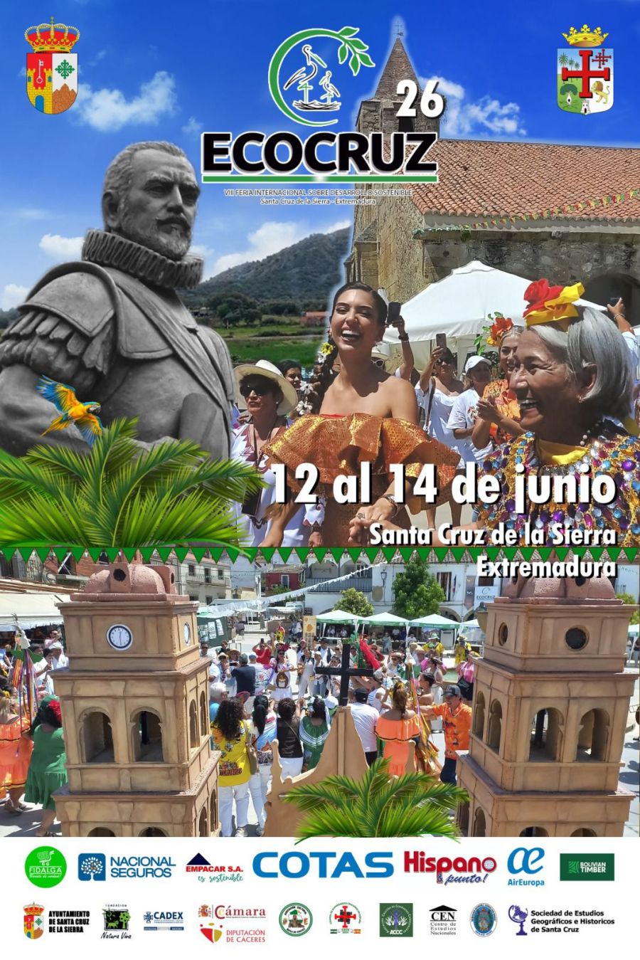 FESTIVAL INTERNACIONAL ECOCRUZ 2026 Y CIUDAD DE LA HISPANIDAD