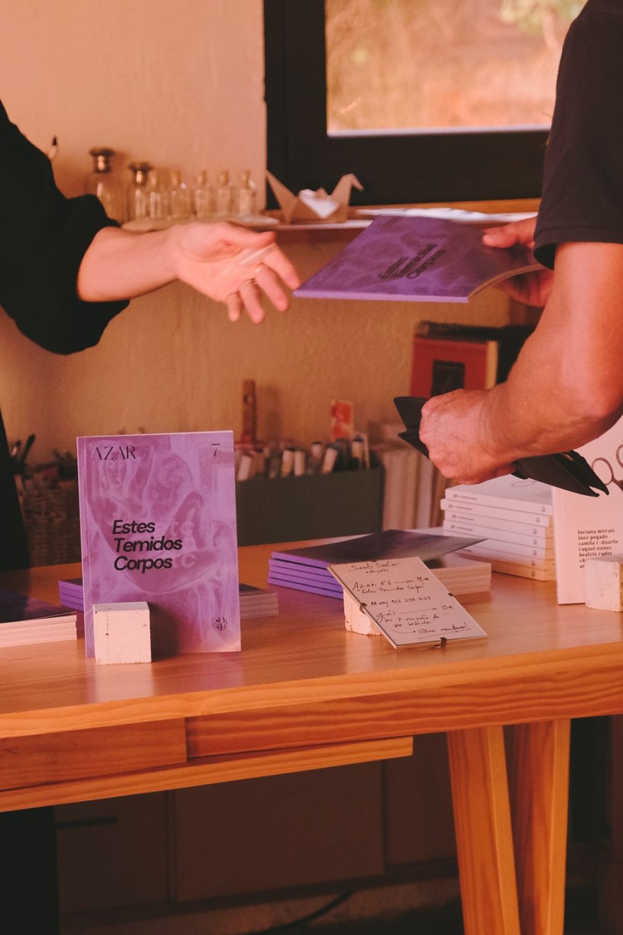 Apresentação revista Azar na Livraria Térmita | Porto