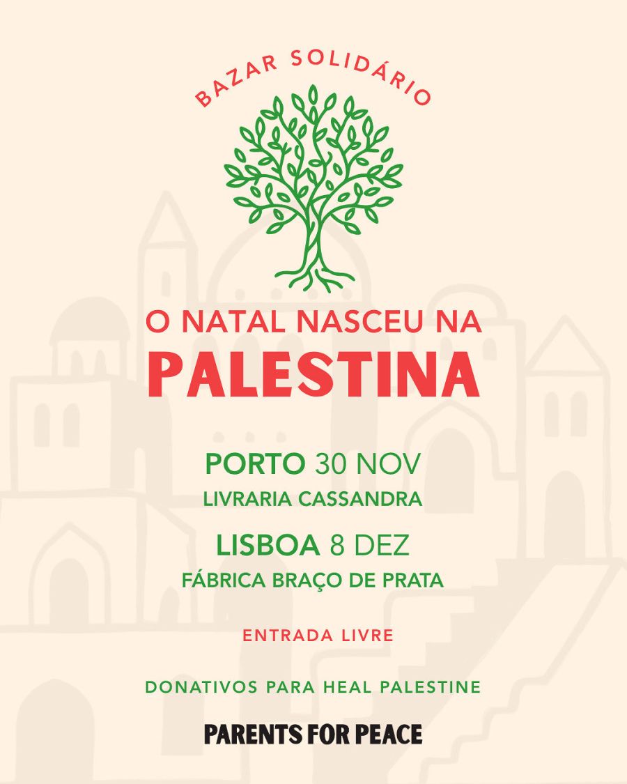Bazar de Natal - O Natal nasceu na Palestina