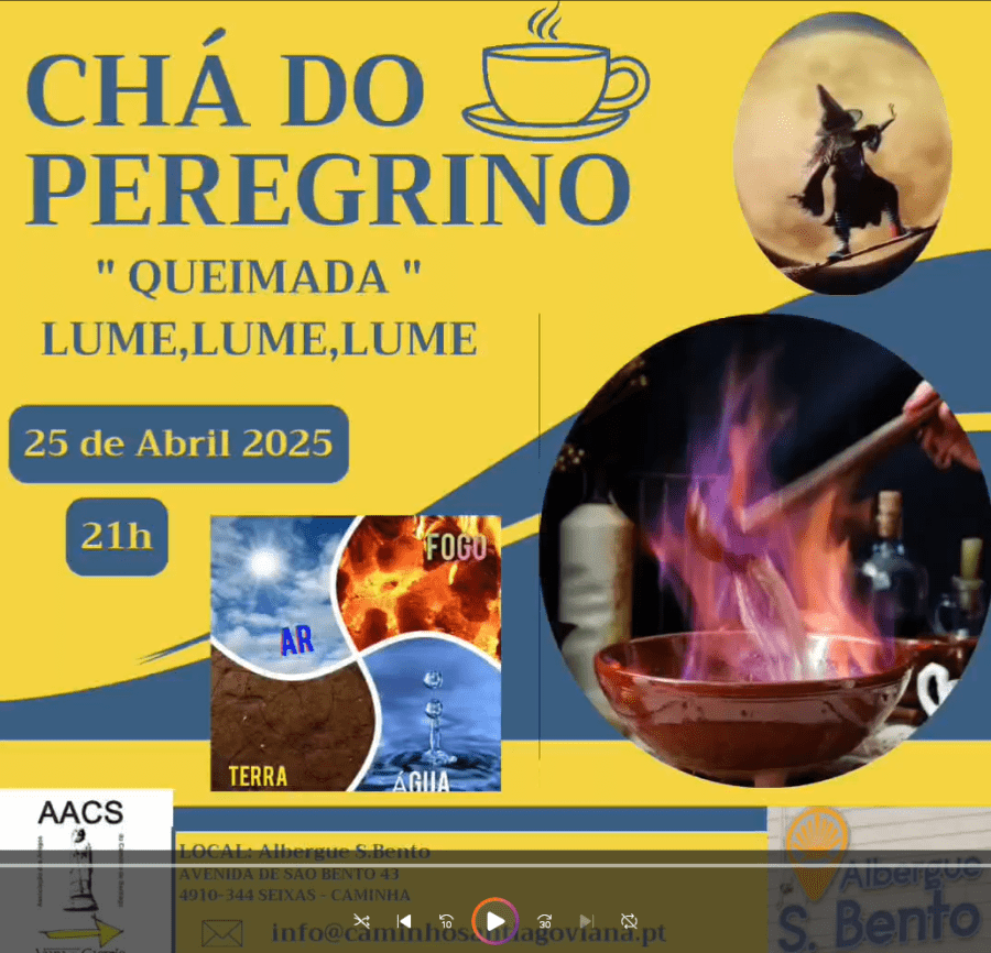 Chá do Peregrino da AACS Viana