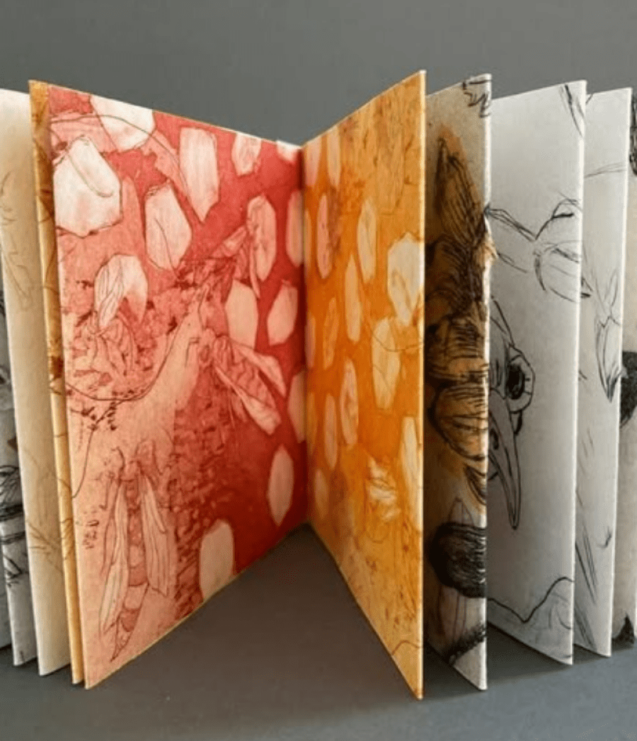 Criação de Livro de Artista- Oficina de Experimentação Artística com Ana Sofia Nunes