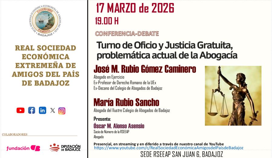  'Turno de Oficio y Justicia Gratuita, problemática actual...' J.M. Rubio Gómez y M. Rubio