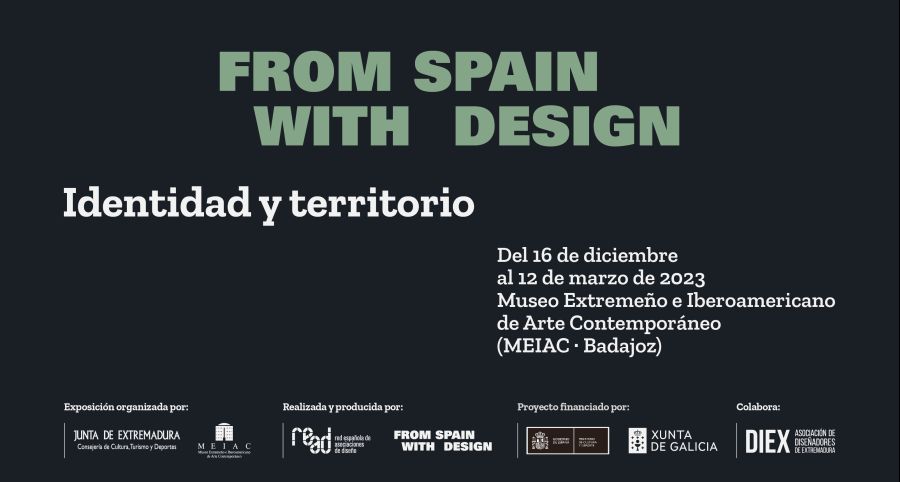 La gran exposición del diseño español 'From Spain With Design. Identidad y territorio' recala en Extremadura