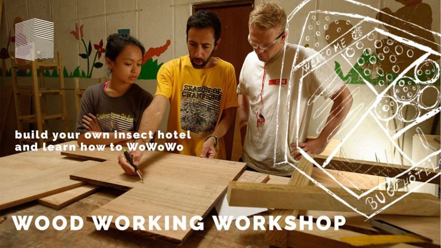 WoWoWo Wood Working Workshop - Build your own insect hotel!