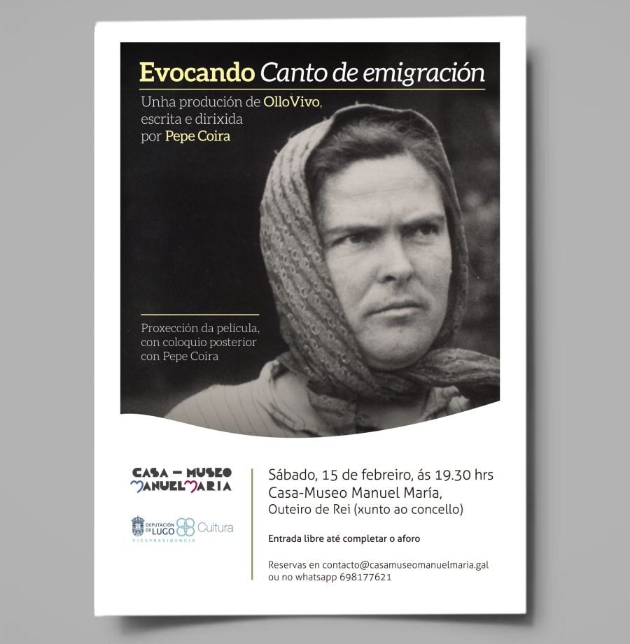 “Evocando Canto de emigración” de Pepe Coira