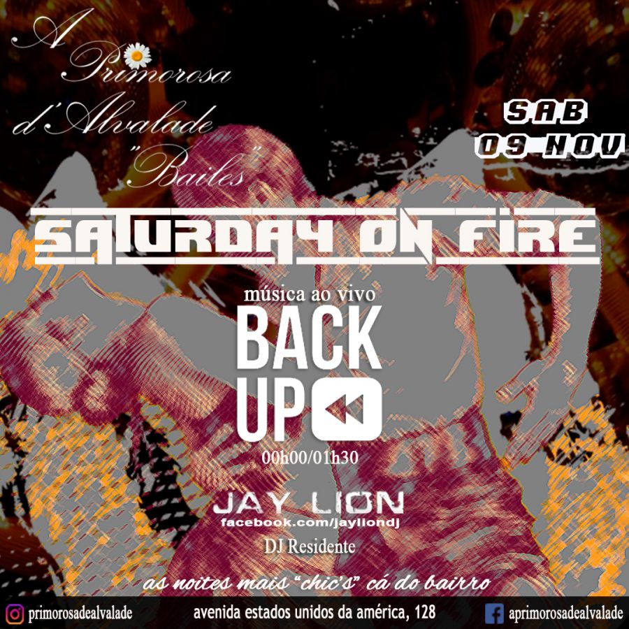 Primorosa de Alvalade - Back Up & Jay Lion - Saturday On Fire