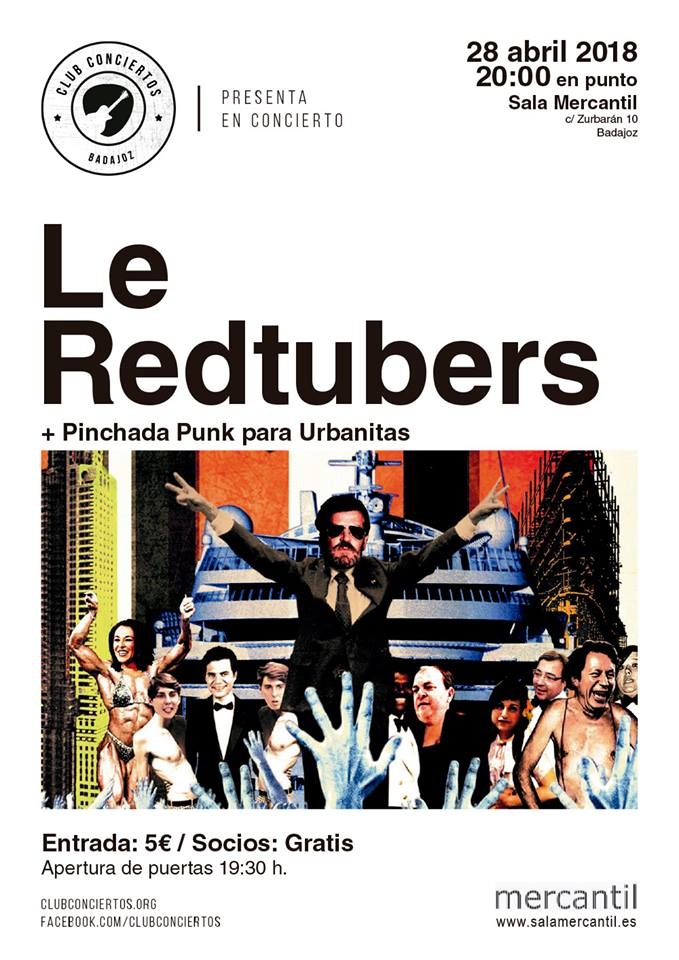 Concierto de LE REDTUBERS // Sala MERCANTIL