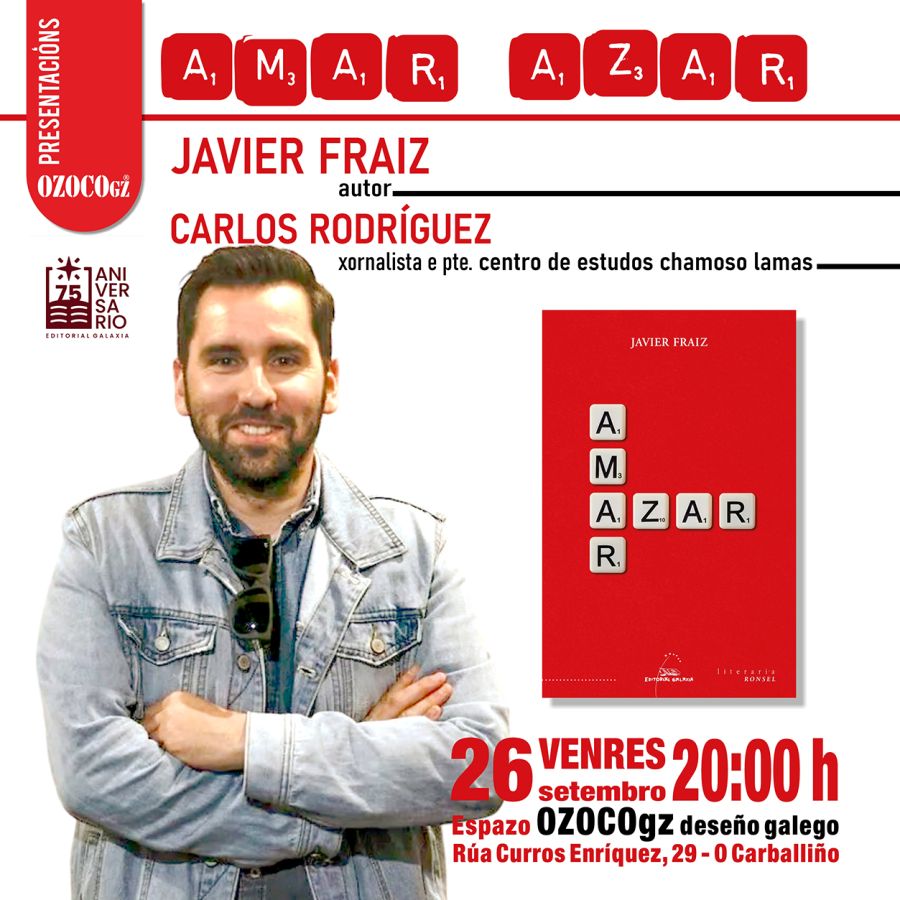 Presentación de AMAR/AZAR, de Javier Fraiz