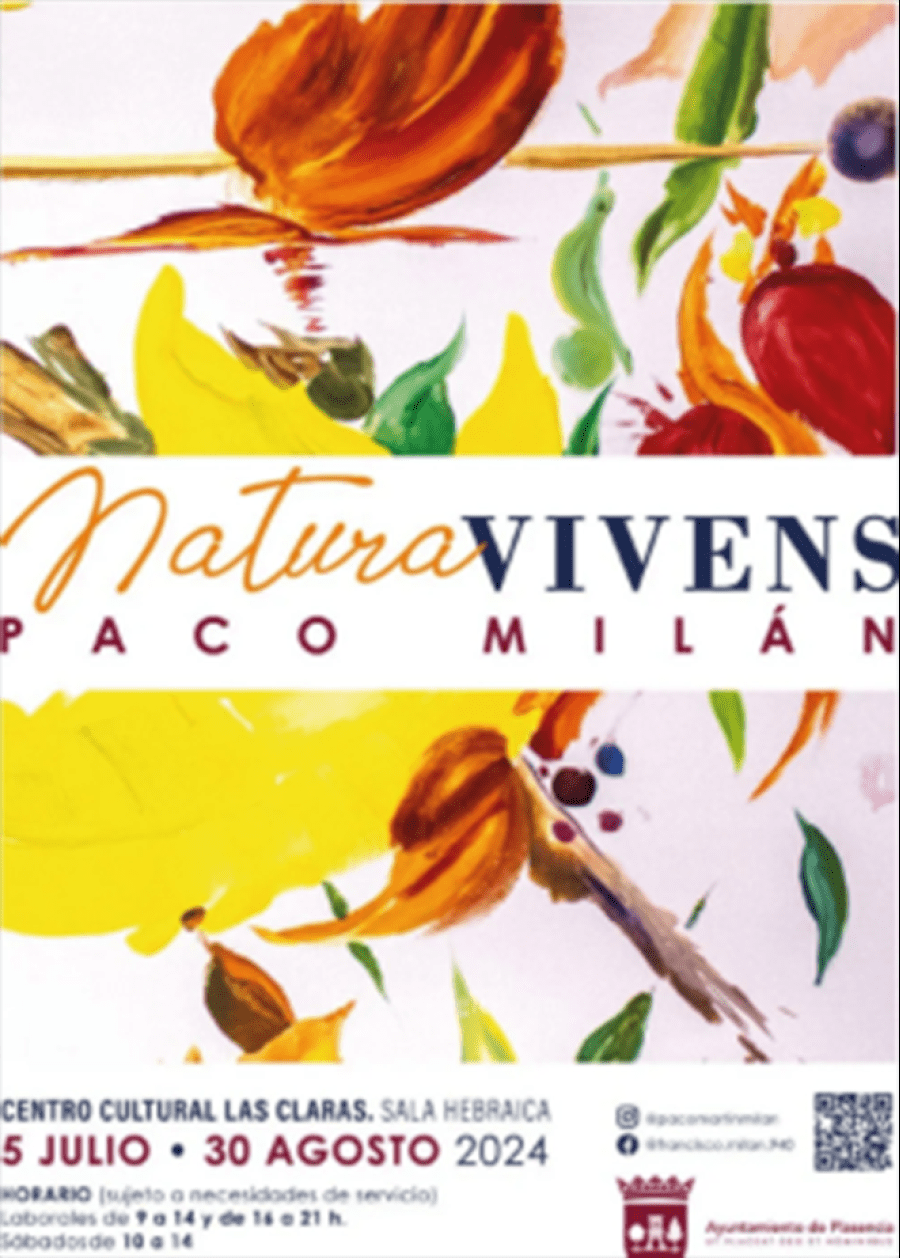 Exposición Natura Vivens de Paco Milán