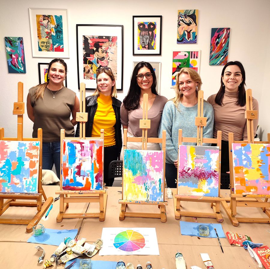 Abstract Oil Painting Workshop