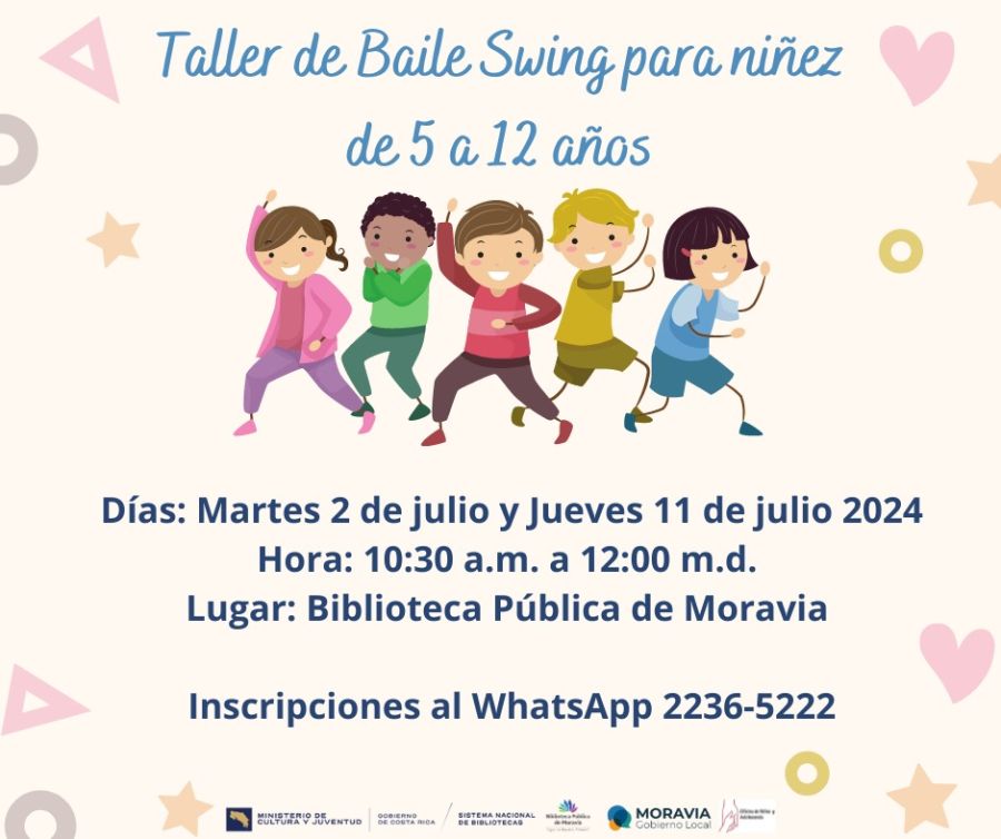 Taller Gratuito de Baile de Swing para Niñez