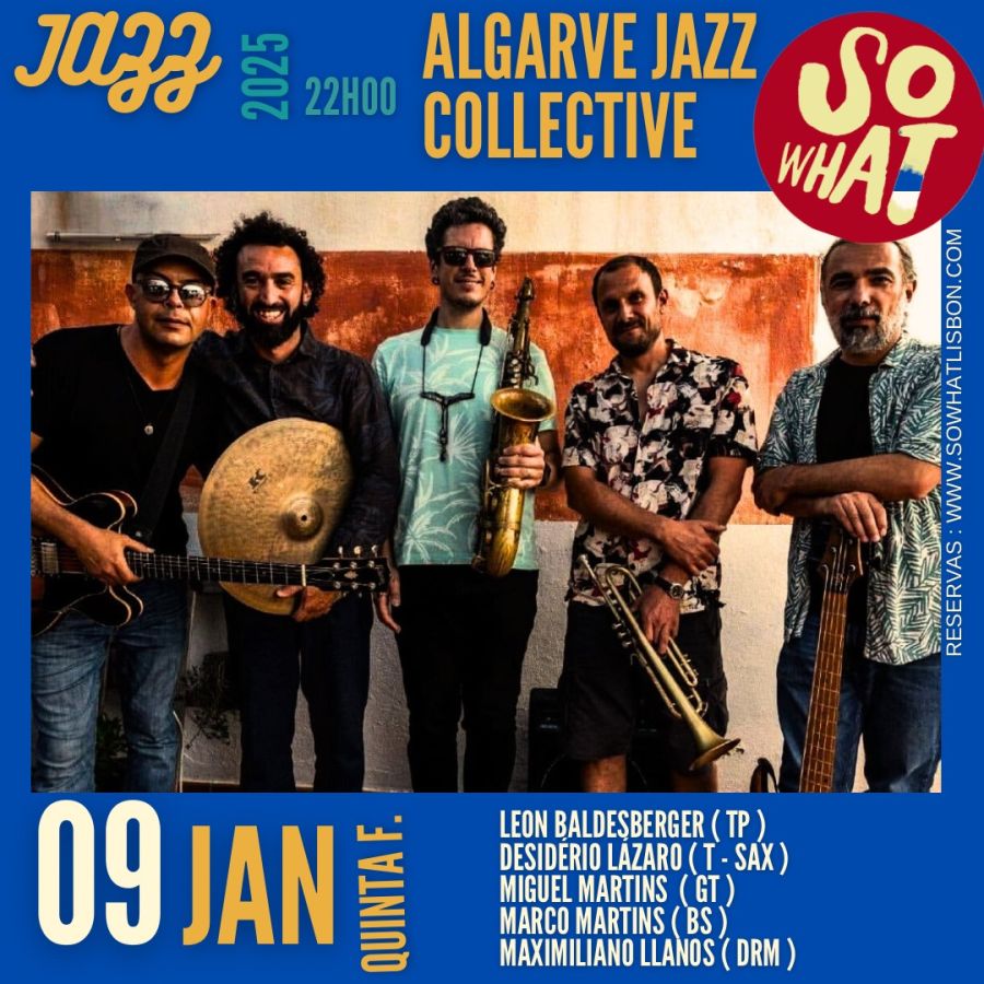 So What Club , apresenta Algarve Jazz Collective